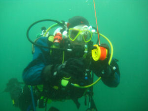 Diving with a Delayed Surface Marker Buoy