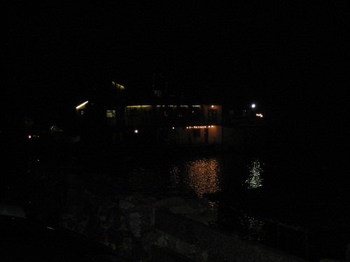 Stoney Cove at night